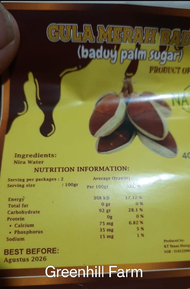 Gula Merah Baduy